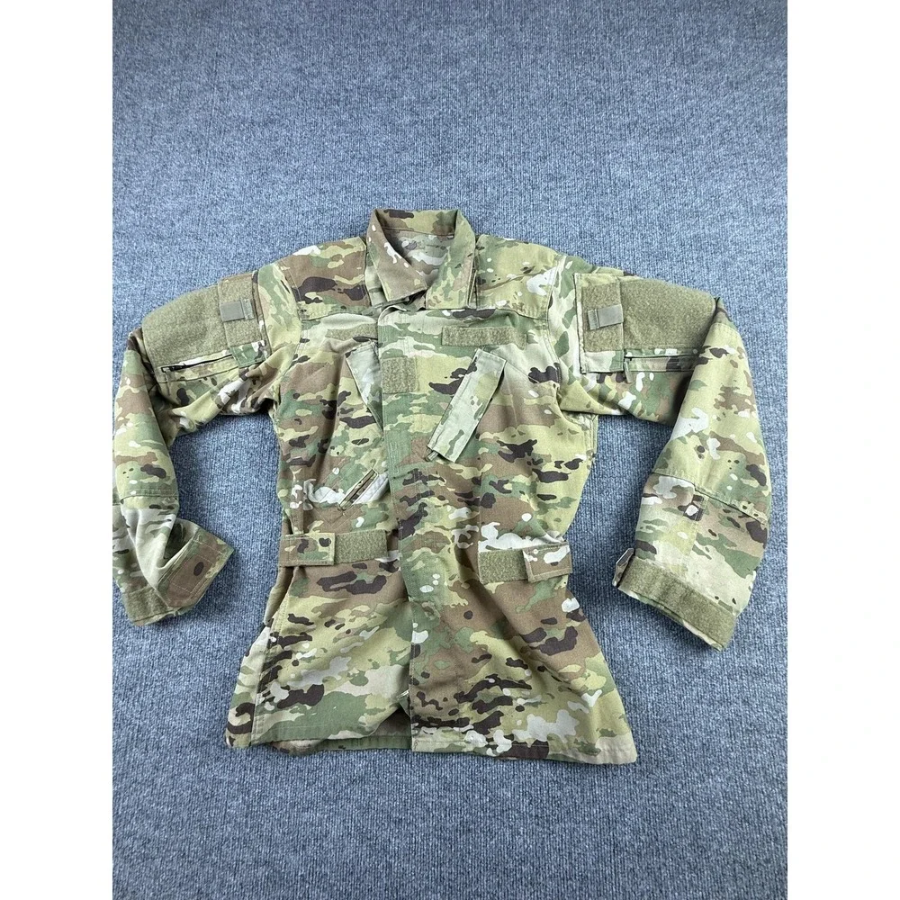 Aurora Industries Jacket Mens‎ Medium Camo Aircrew Combat Aramid Coat Military